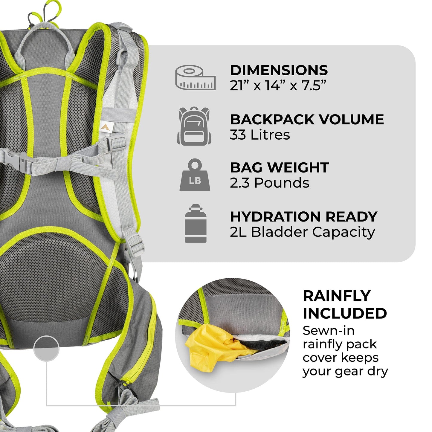TETON Sports Pursuit 2000 Backpack 1200