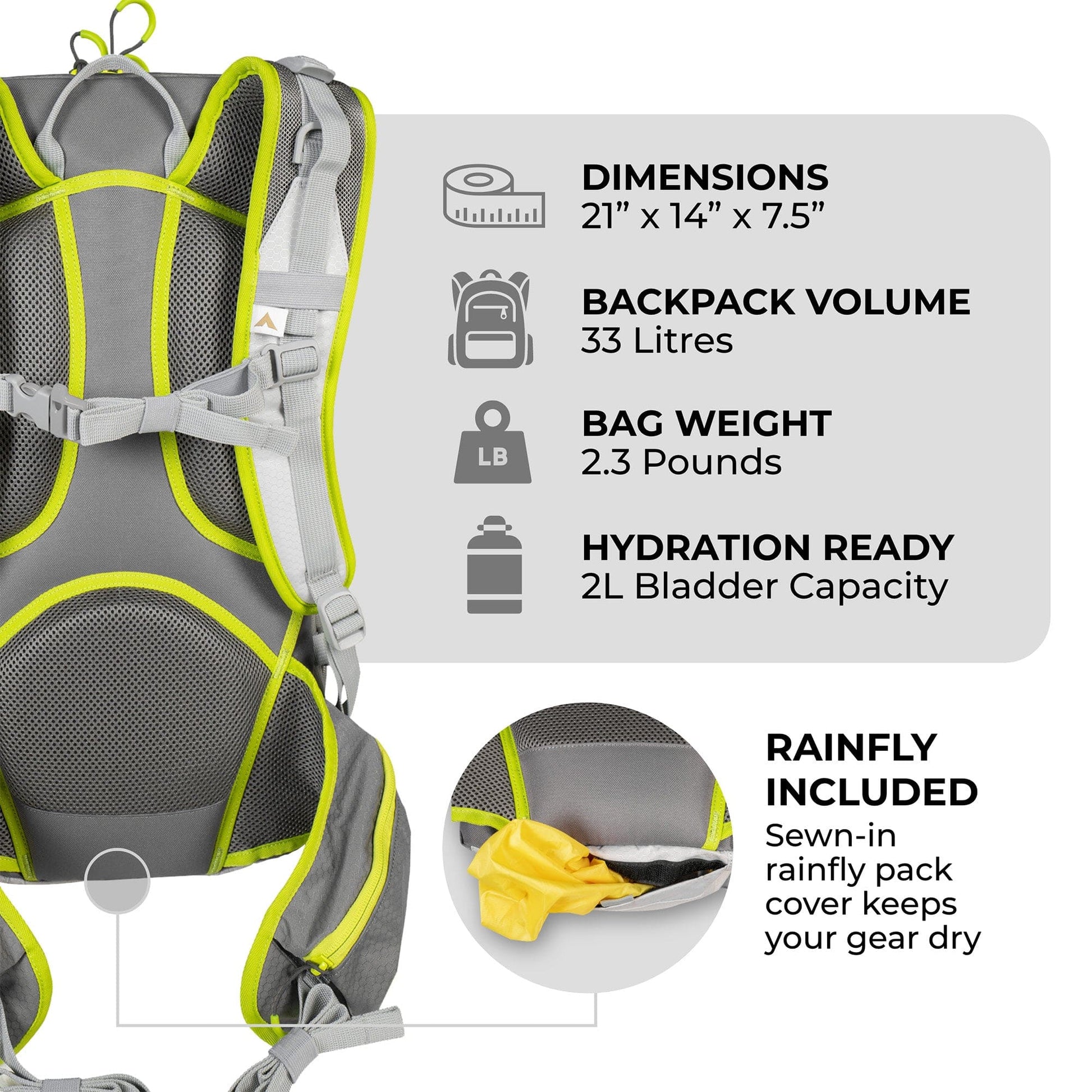 TETON Sports Pursuit 2000 Backpack 1200