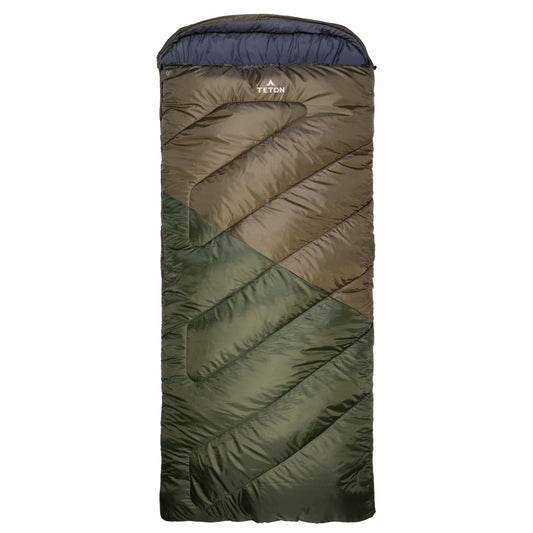 Celsius Ivy sleeping bag with Teton brand logo on a white background