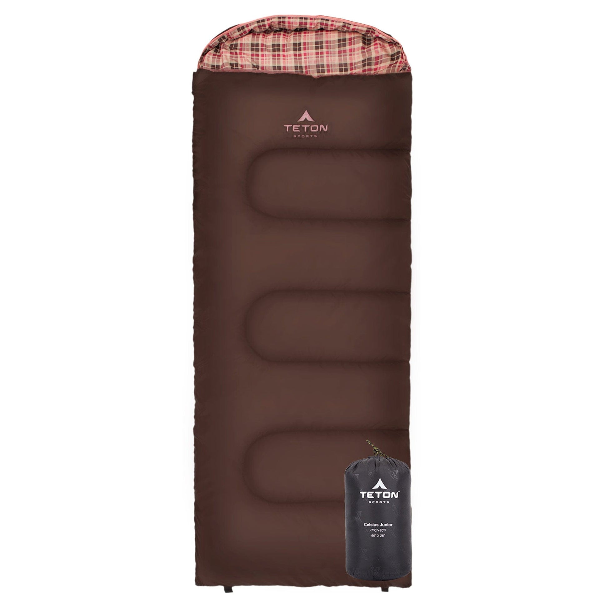 TETON Sports Celsius Junior 20˚F Sleeping Bag for Kids