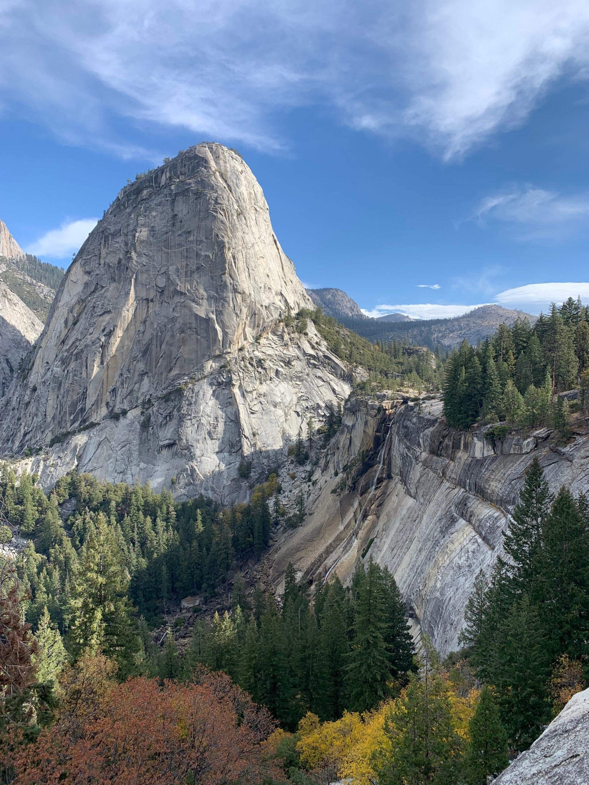 Hiking to Half Dome