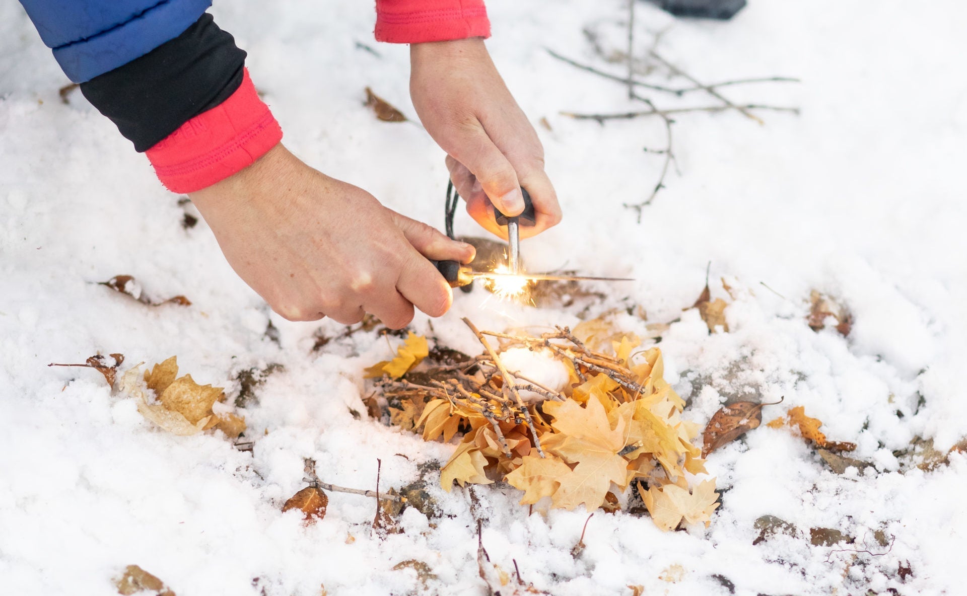 Building a Fire in the Snow