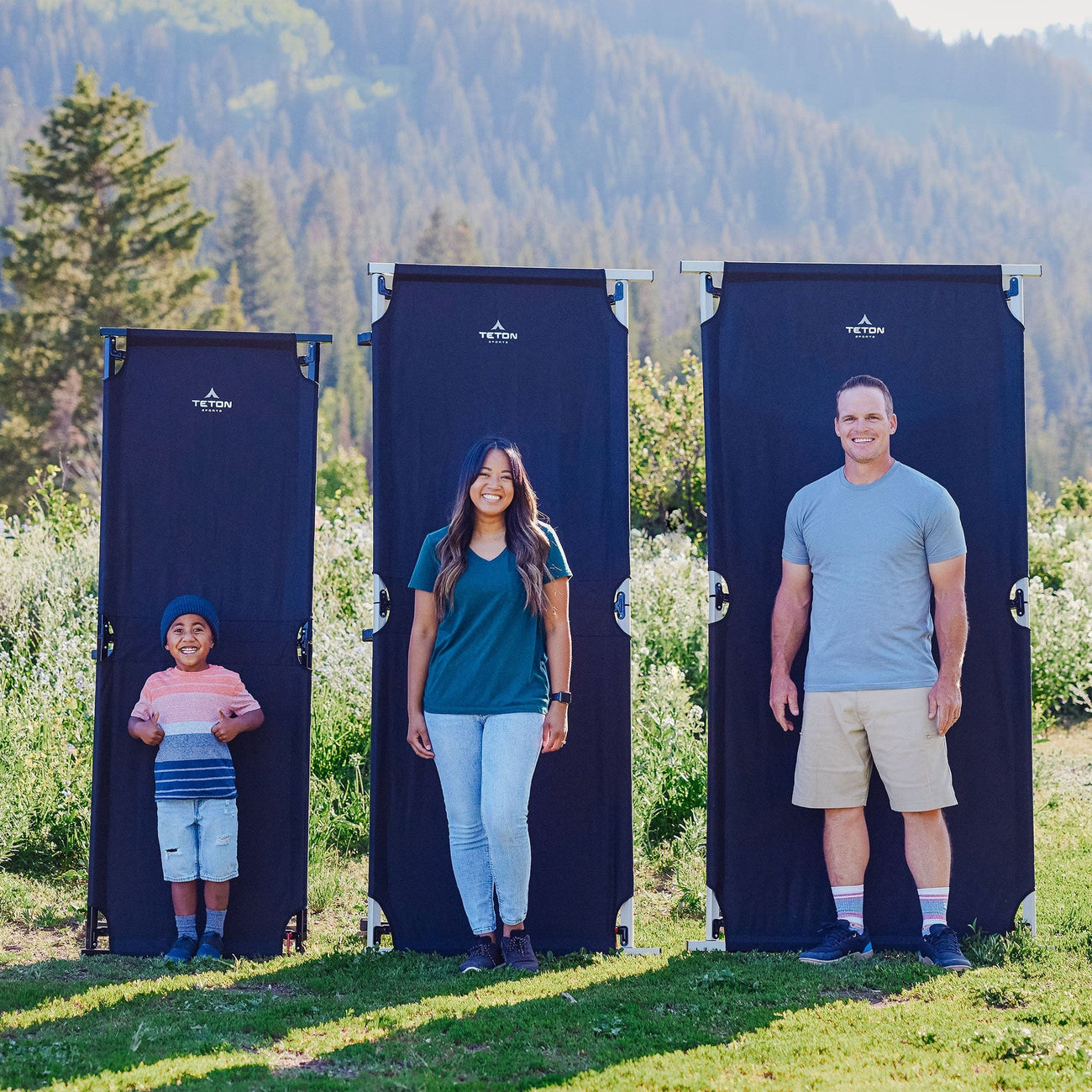 TETON Sports Universal Camp Cot with Pivot Arm