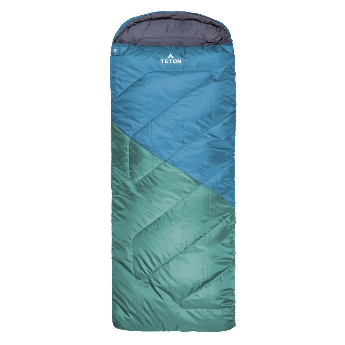Ocean Celsius sleeping bag with Teton brand logo on a white background