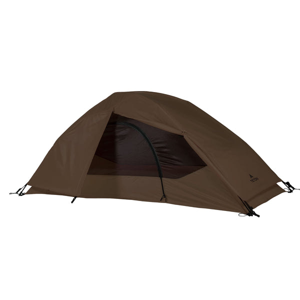 Vista Quick Tent 1-Person Brown & Yellow – Teton Gear