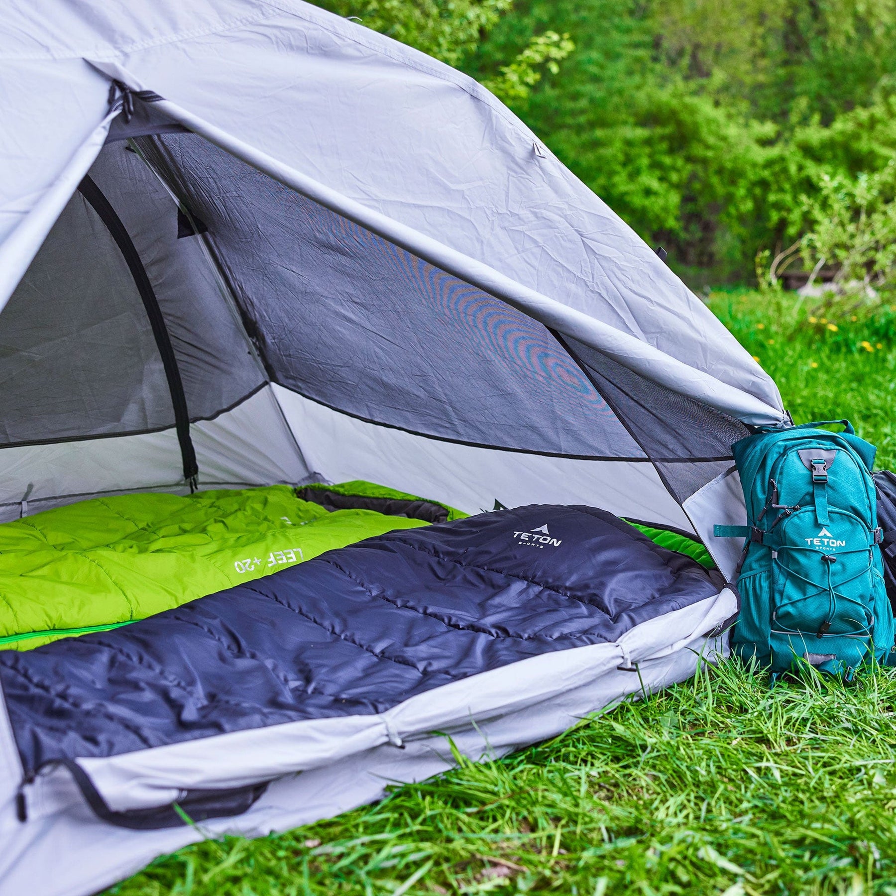 TETON Sports Vista 2-Person Quick Tent in Gray Gray 2003GY