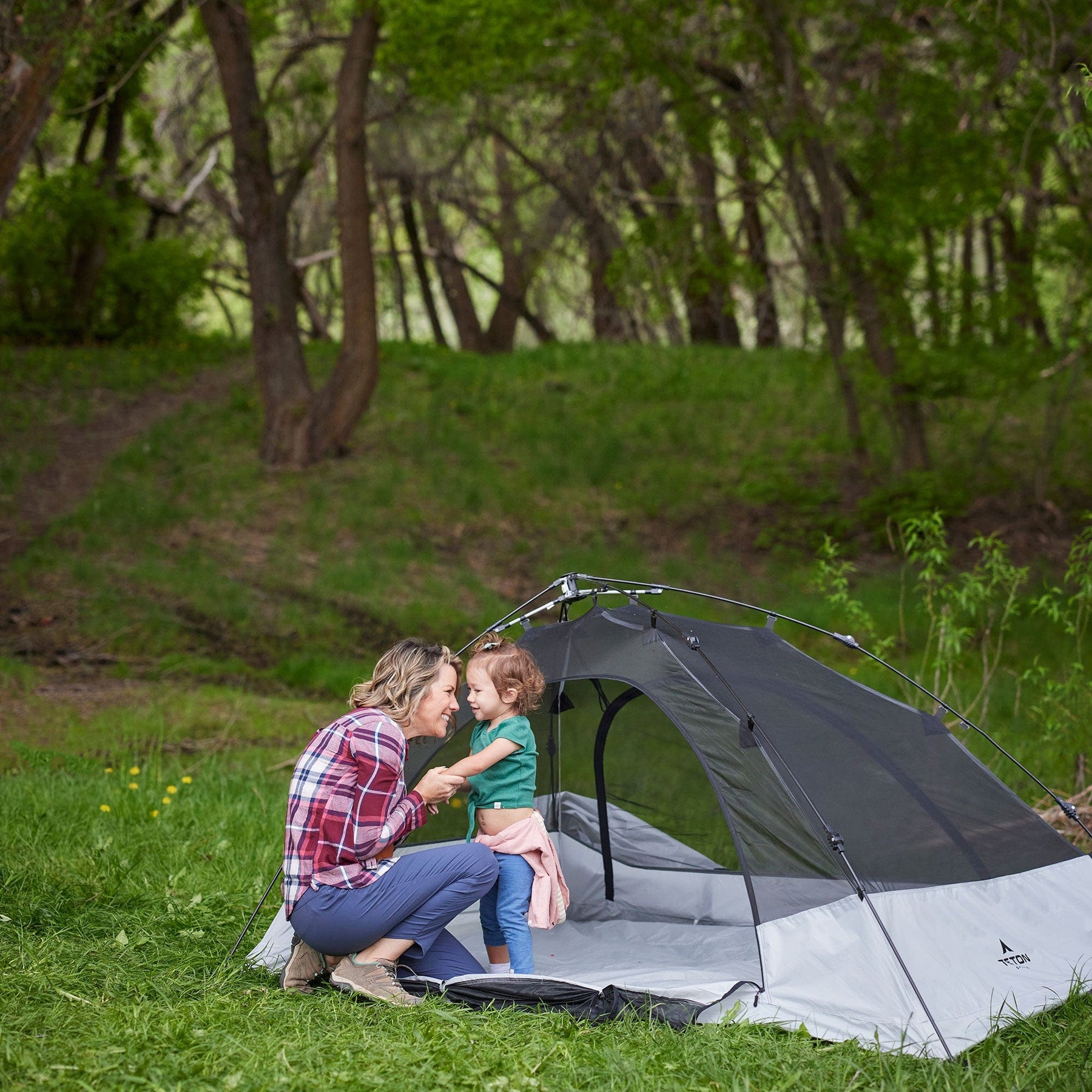 TETON Sports Vista 2-Person Quick Tent in Gray Gray 2003GY