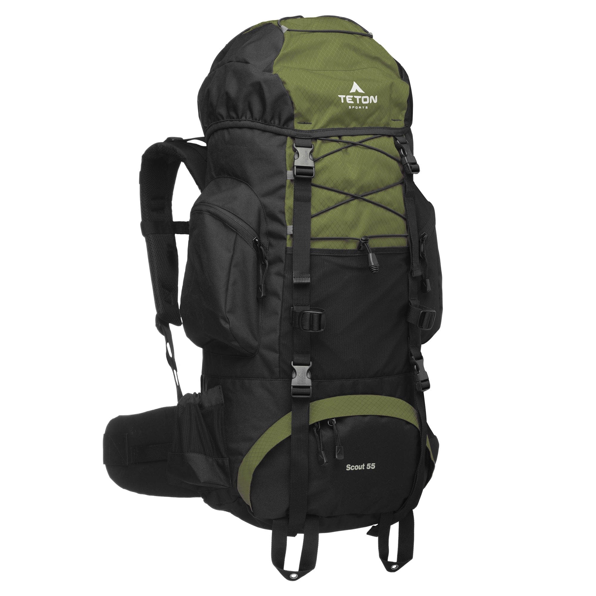 TETON Sports Scout 55L Backpack Olive 2104SCOL