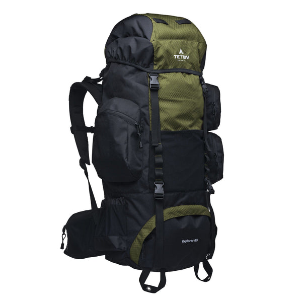TETON Sports Explorer 75L Backpack Black 2107SCBK