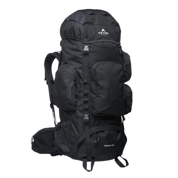 allintitle large hiking backpack TETON Sports Explorer 75L Backpack Black 2107SCBK
