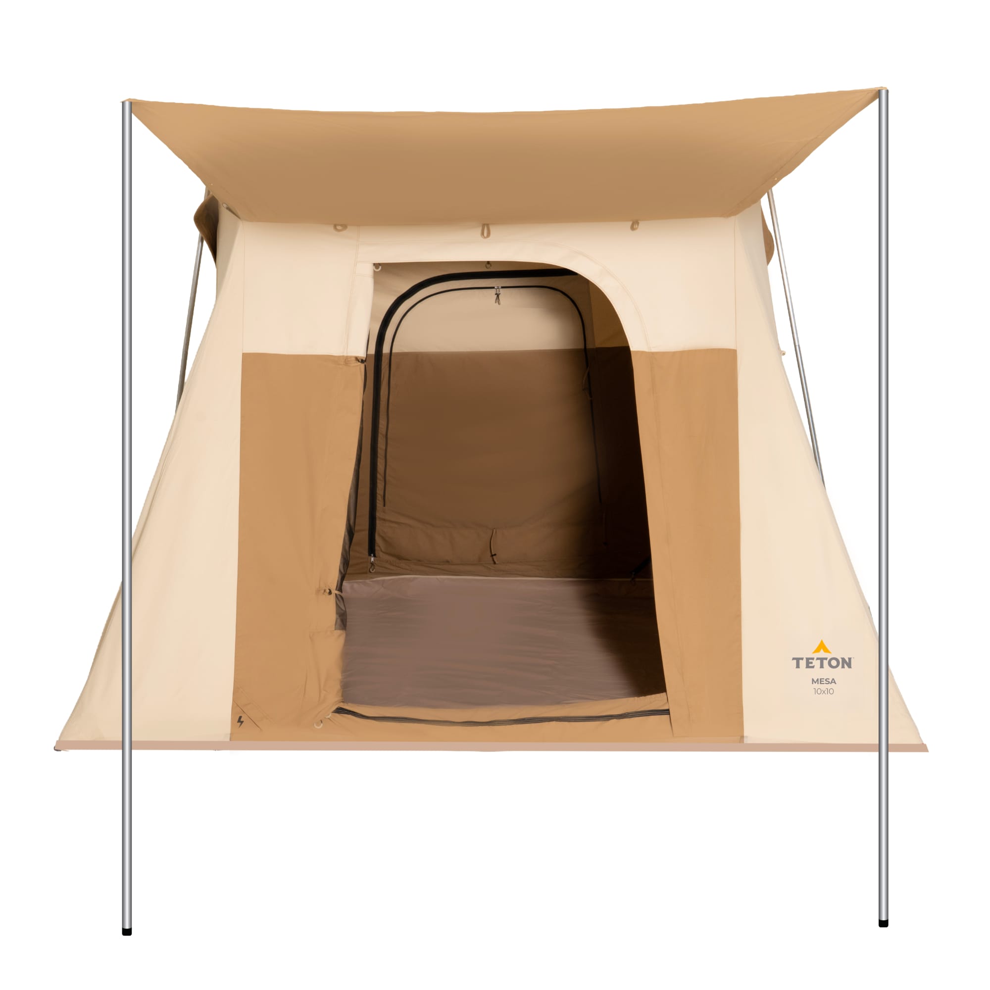 Mesa 10' Canvas Tent with Stove Jack – Teton Gear