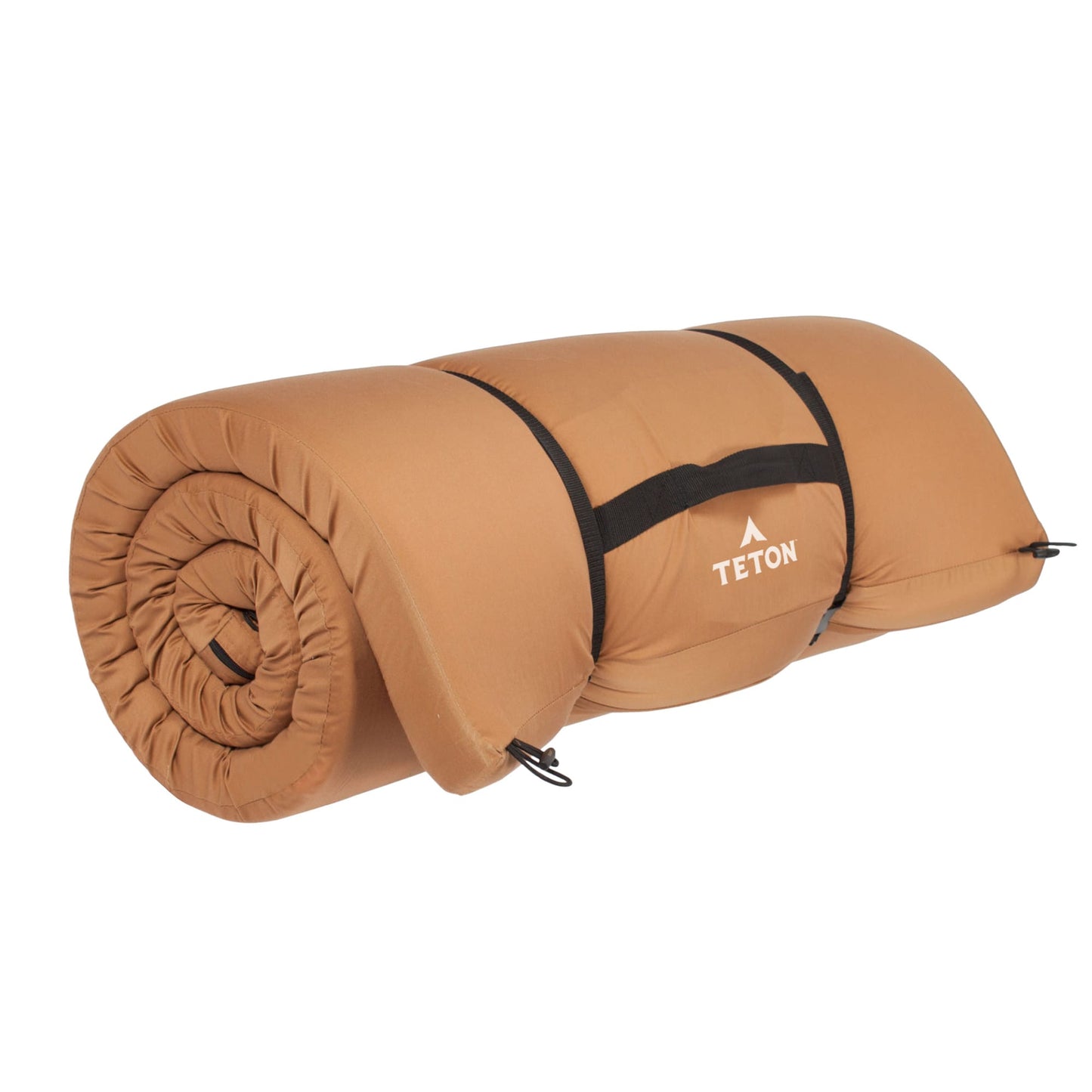 rolled up XXL Brown Canvas Camping Pad