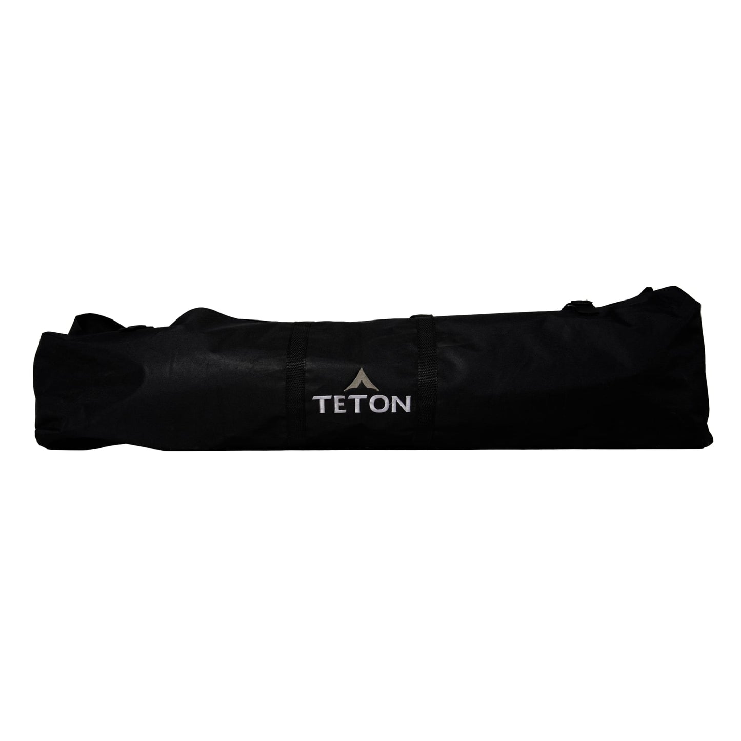black camping cot bag