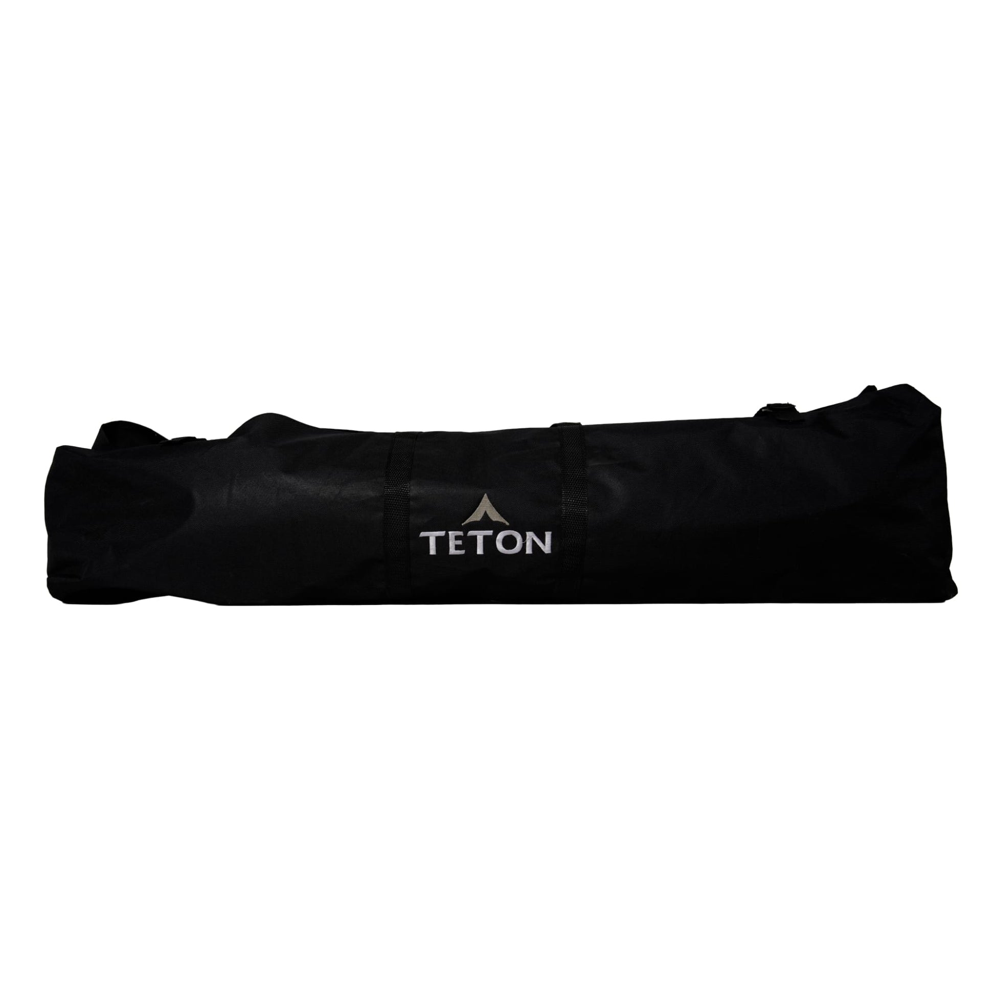 black camping cot bag