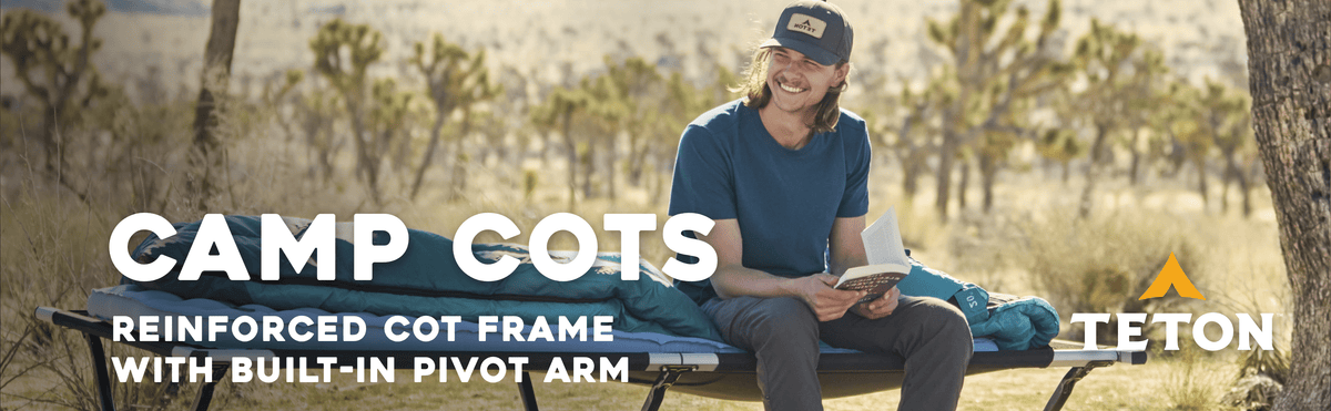 Normal Mac Cot Teton Outfitter XXL Camp Cot with Pivot Arm – Teton Gear