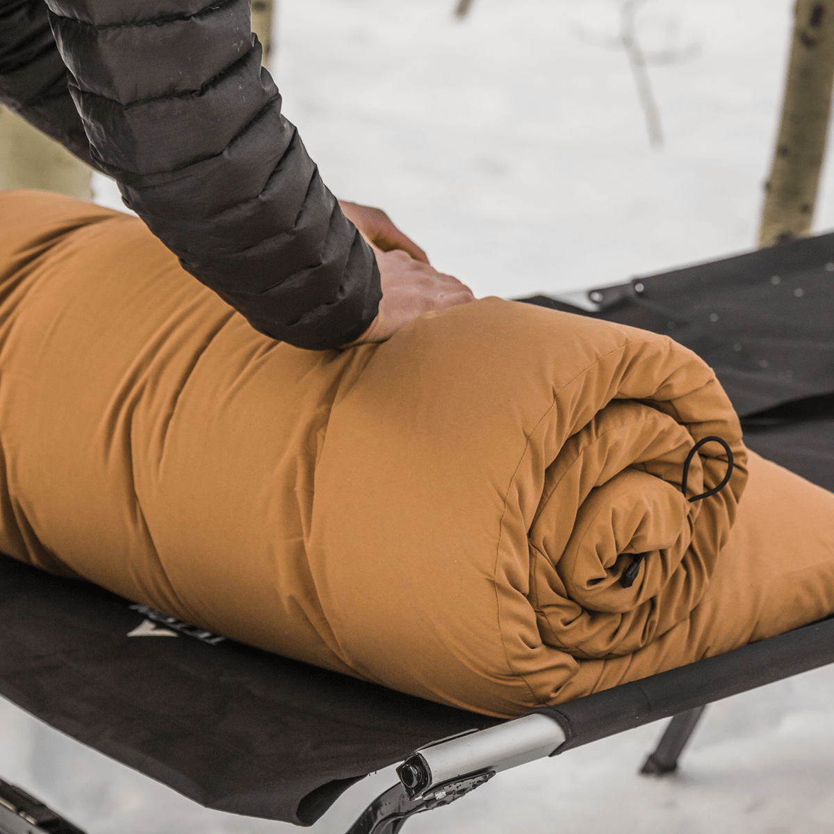 TETON スポーツキャンバス マンモス クイーンサイズ ダブル寝袋 暖かく快適 家族のキャンプに ブラウンキャンバス 94インチ x 62インチ並行輸入 TETON スポーツキャンバス マンモス クイーンサイズ ダブル寝袋 暖かく