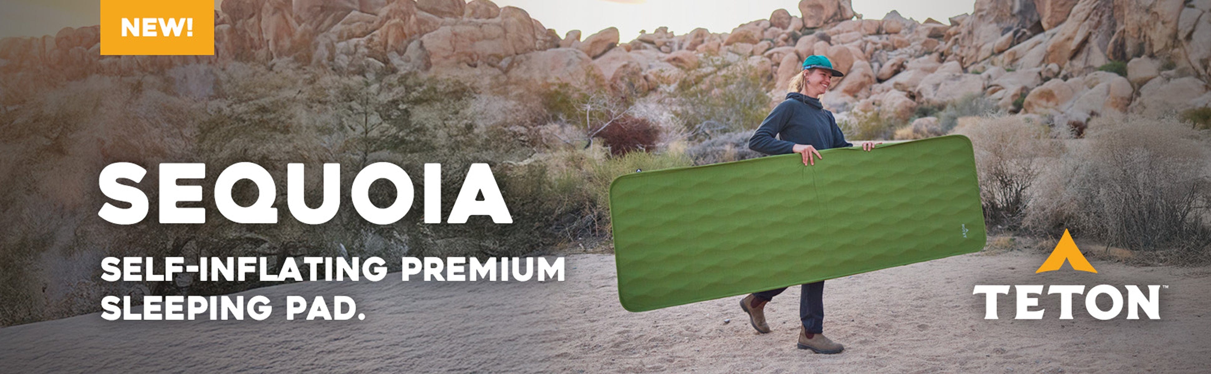 Sequoia Self-Inflating Sleeping Pad – Teton Gear
