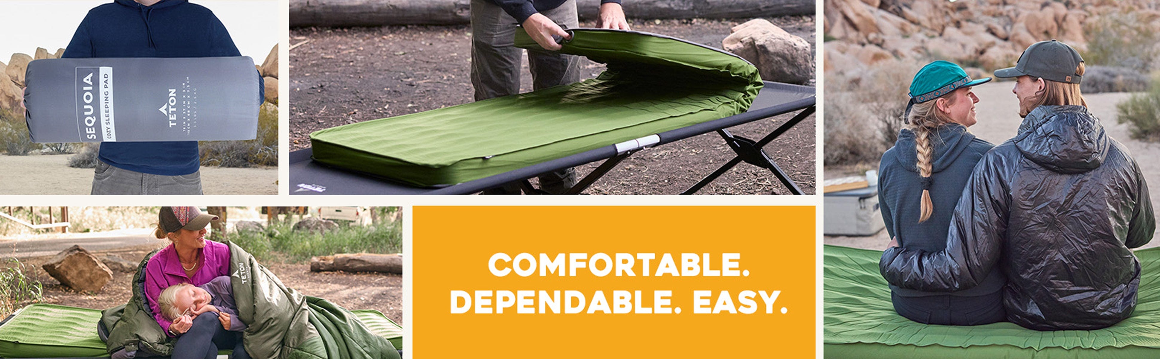 Sequoia Self-Inflating Sleeping Pad – Teton Gear