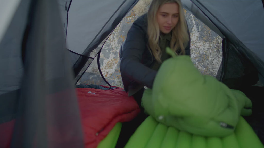 Leef sleeping bag video