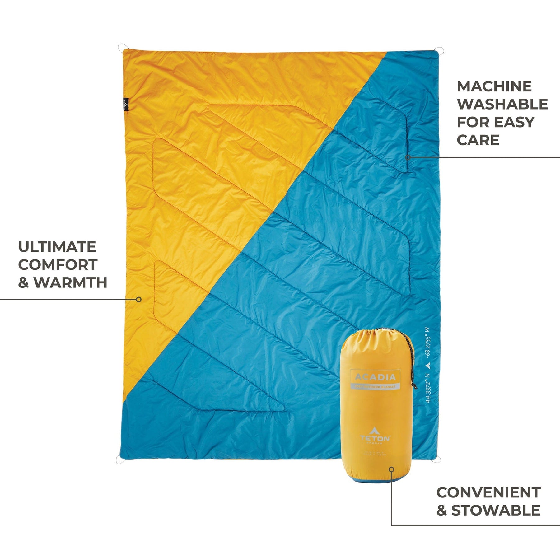 TETON Sports Acadia Outdoor Camp Blankets