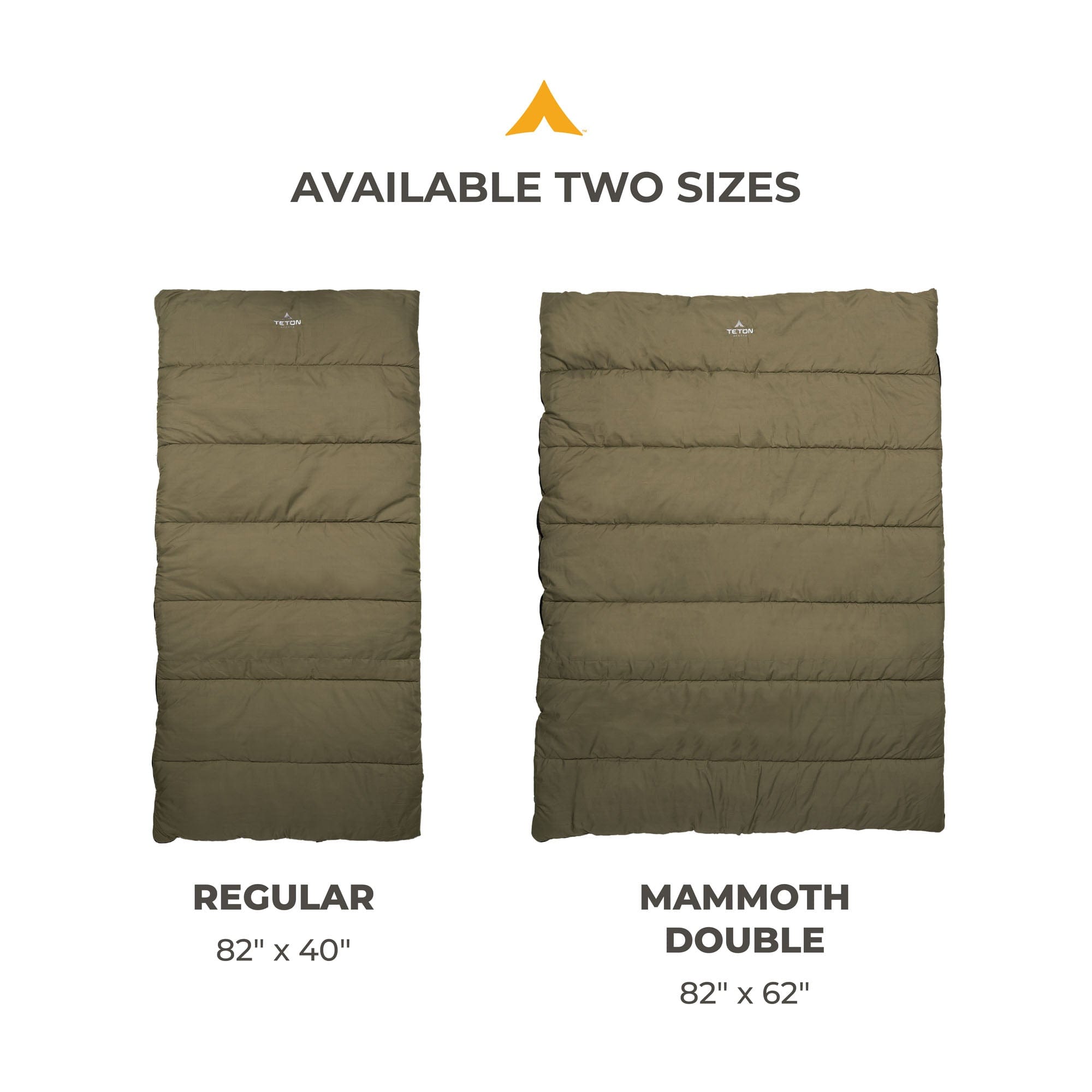 TETON Sports Evergreen Sleeping Bags