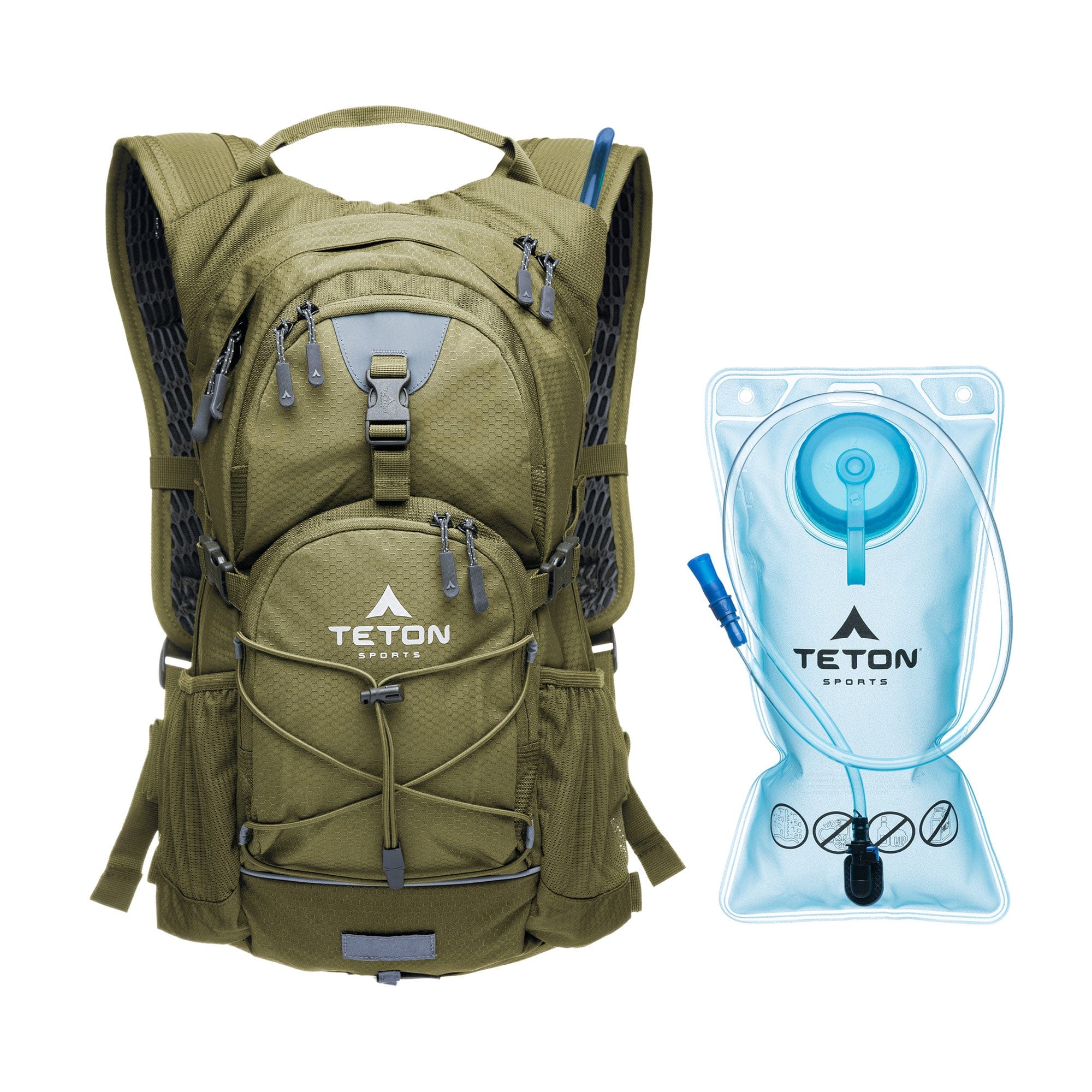 TETON Sports Oasis 18L Hydration Pack with 2L Bladder