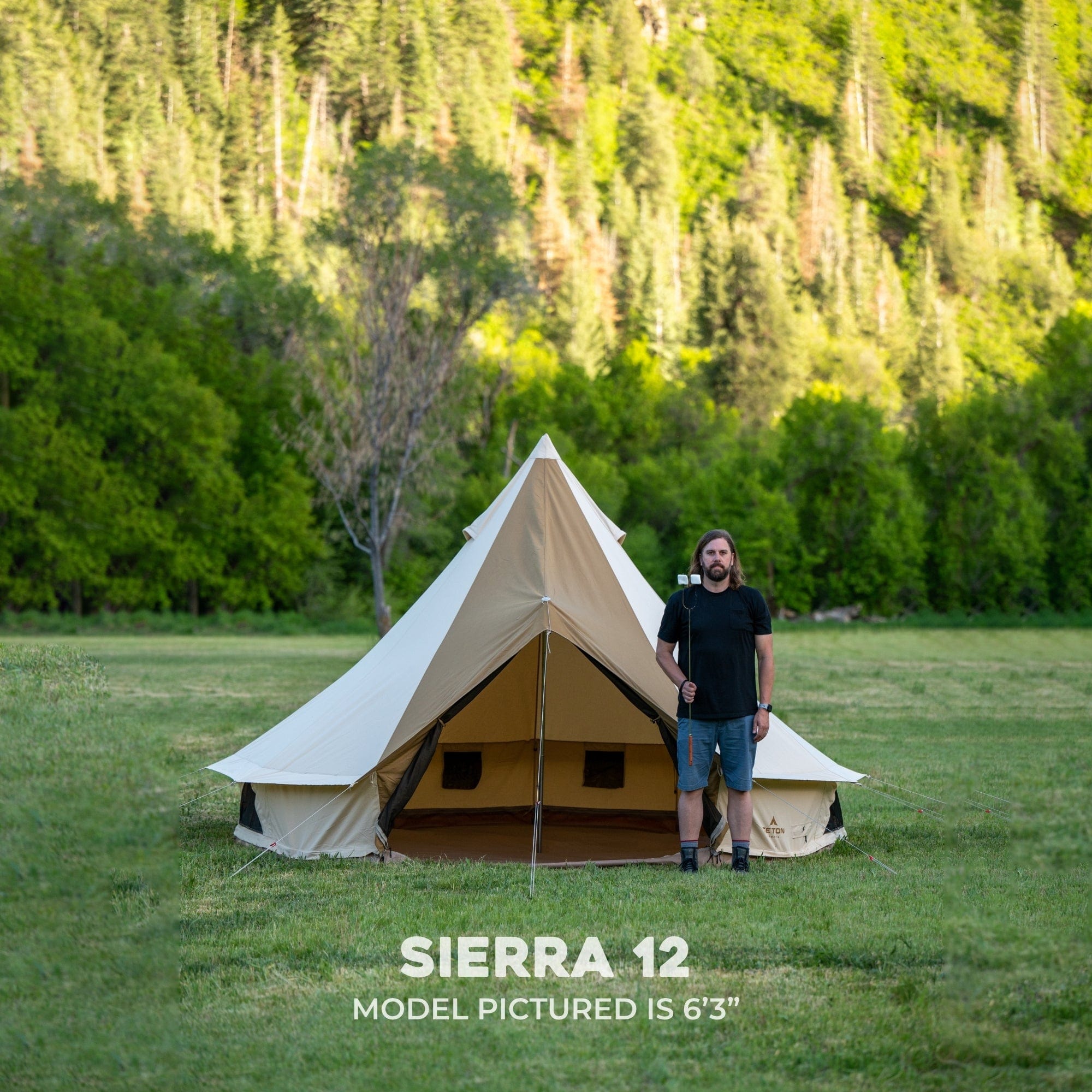 TETON Sports Sierra Canvas Tent - OR Show '24