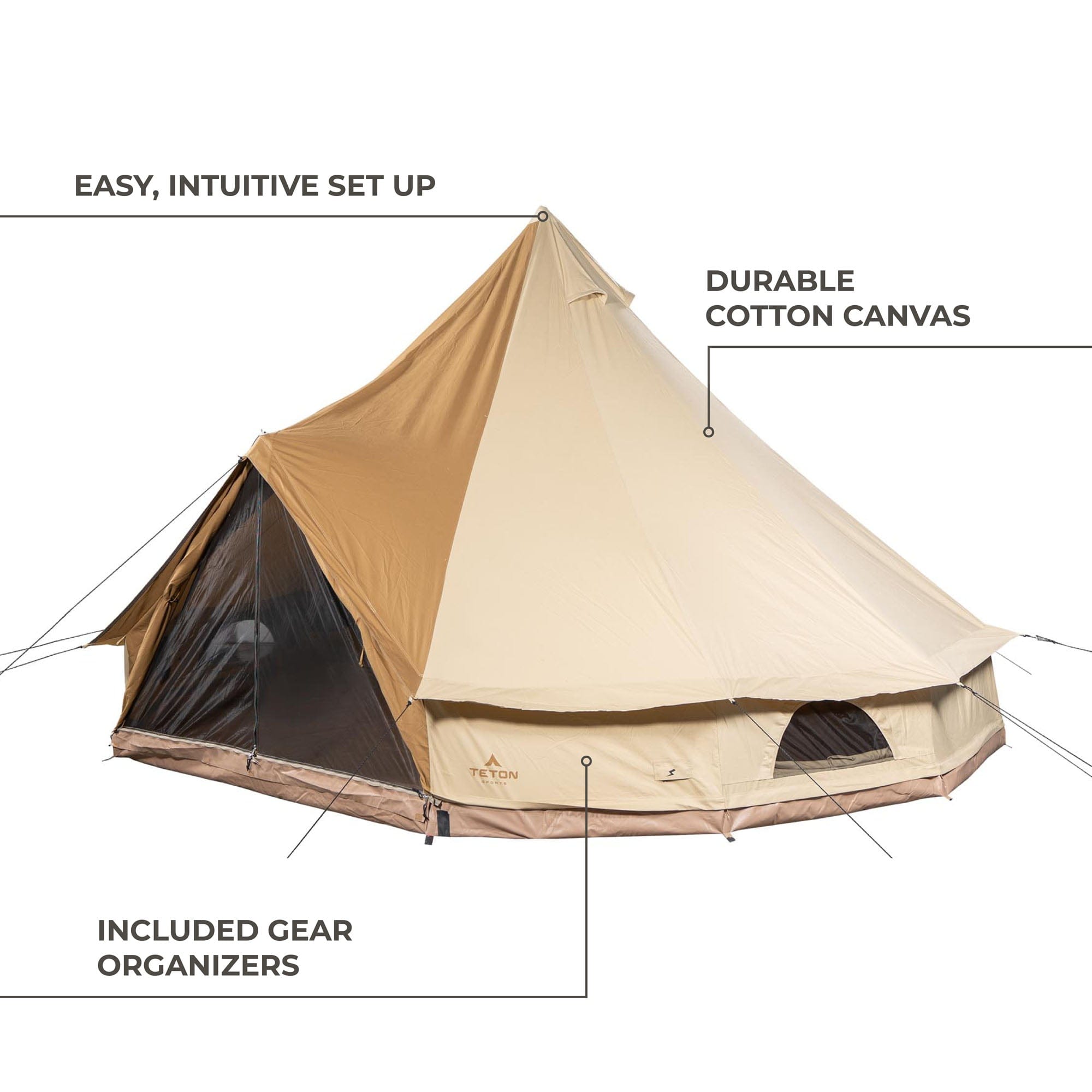 TETON Sports Sierra Canvas Tent