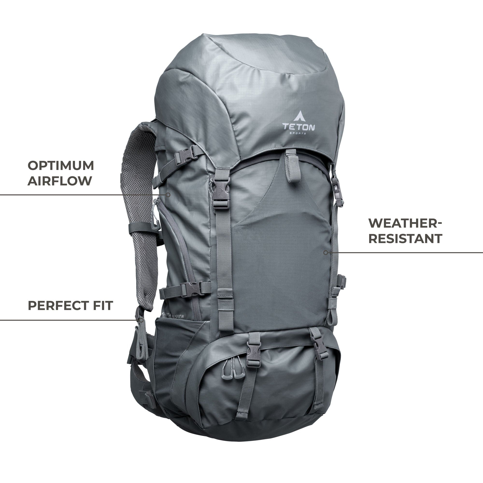 TETON Sports Signal 65L Hiking Backpack