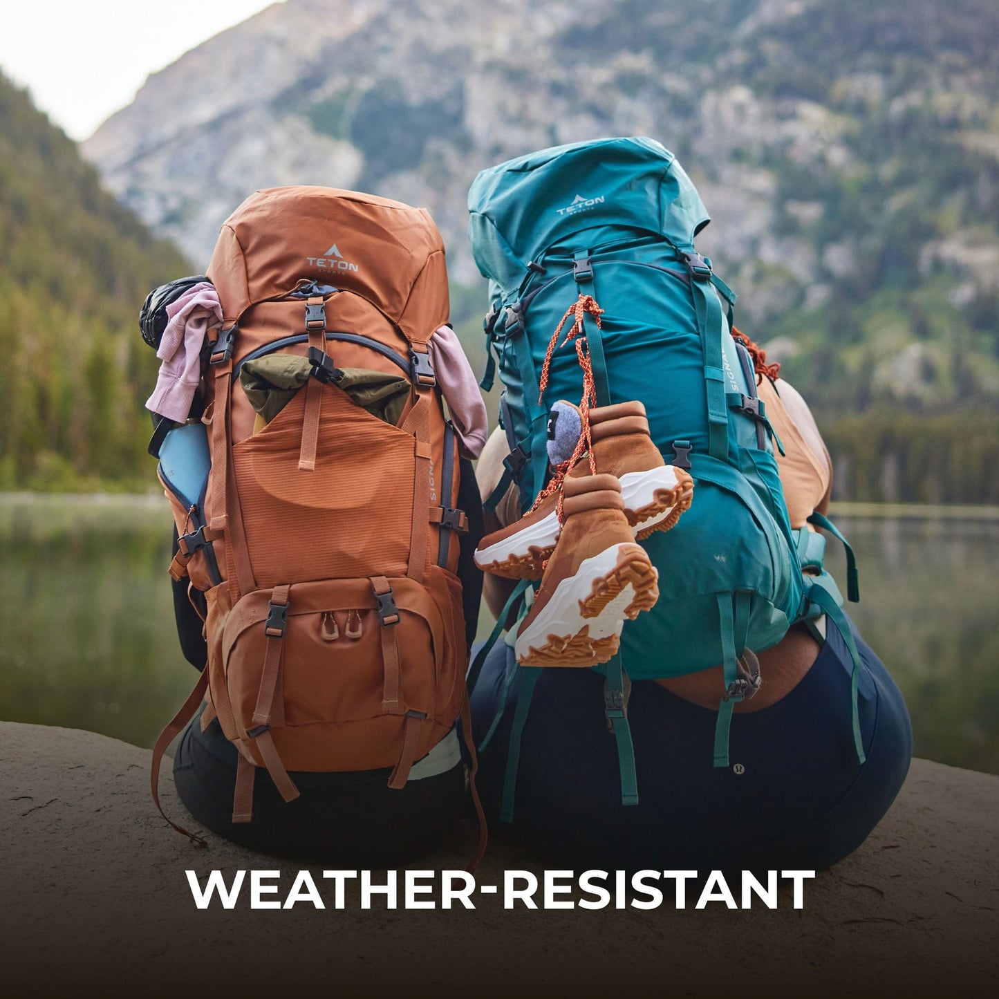 Teton Signal 65L Hiking Backpack Terra