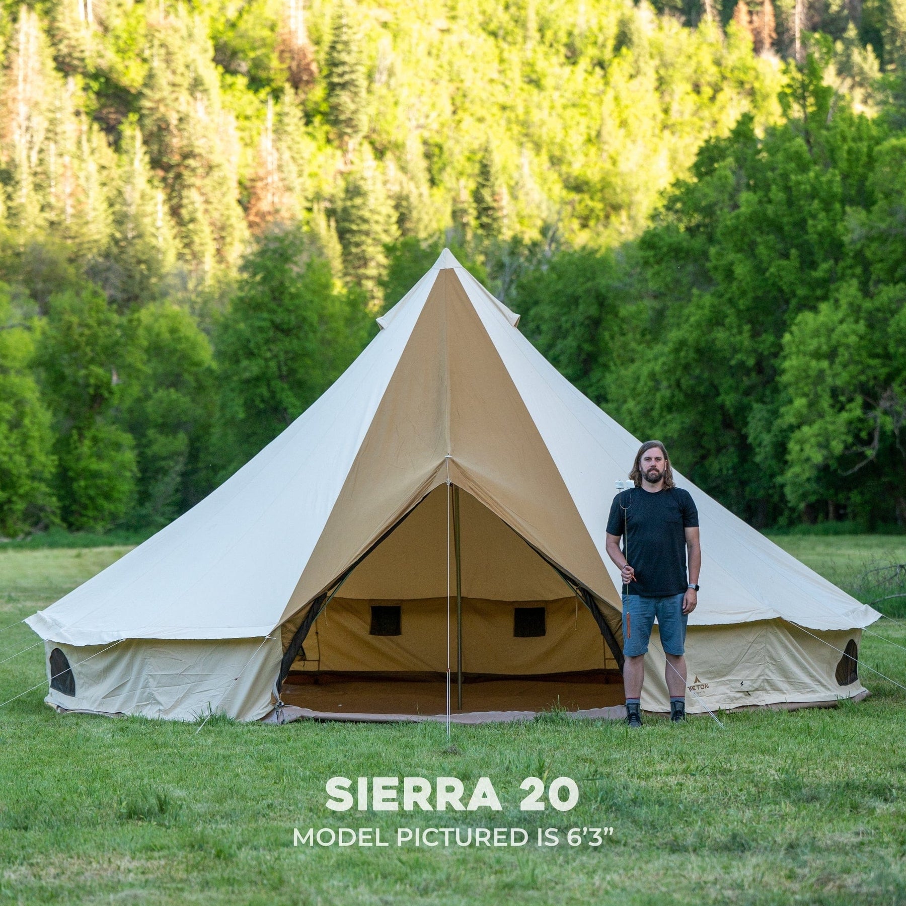 TETON Sports Sierra Canvas Tent - OR Show '24